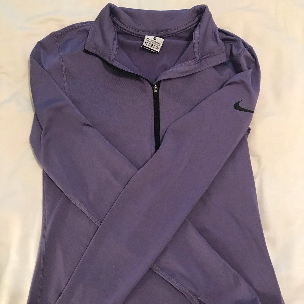 Nike Women's Dry Fit  Half Zip Running Shirt
